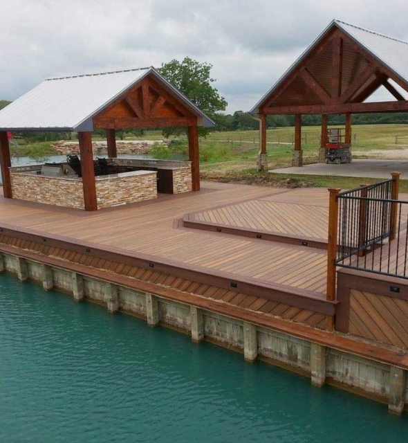 Lucas Cedar - Decking Sample